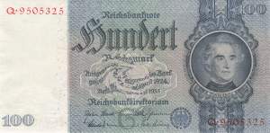 100 Mark 1935 ro.176a G/Q